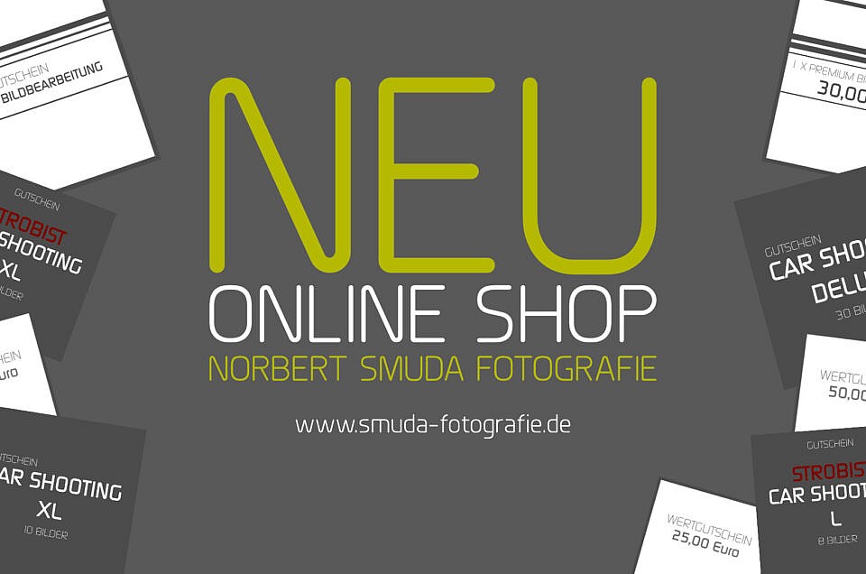 Neuer Online Shop - Norbert Smuda Fotografie